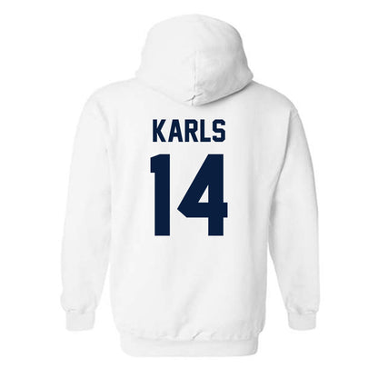 AU - NCAA Women's Soccer : Auburn Karls - Classic Shersey Hooded Sweatshirt-1