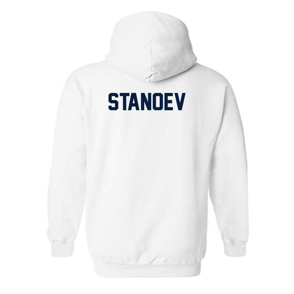 AU - NCAA Men's Swimming & Diving : Simeon Stanoev - Classic Shersey Hooded Sweatshirt-1