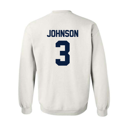 AU - NCAA Men's Basketball : Riley Johnson - Classic Shersey Crewneck Sweatshirt-1