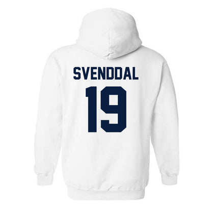 AU - NCAA Men's Ice Hockey : Will Svenddal - Classic Shersey Hooded Sweatshirt-1