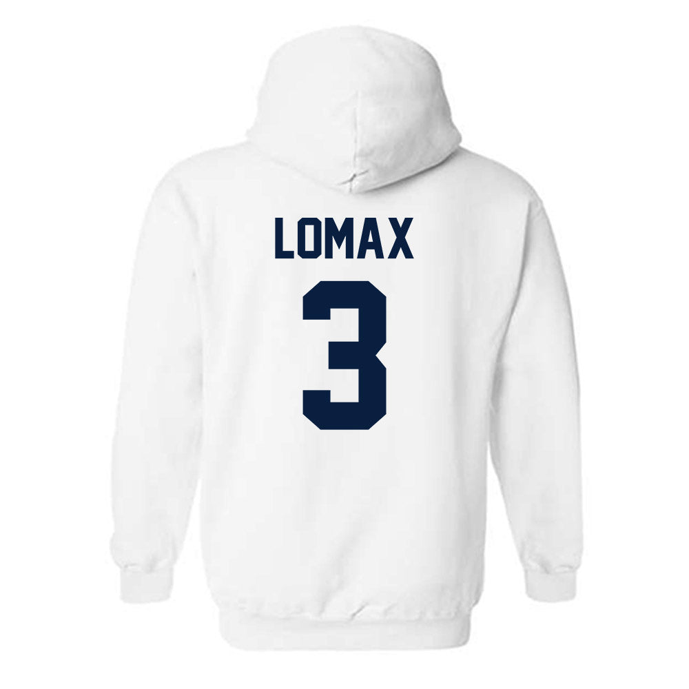 AU - NCAA Women's Basketball : Miranda Lomax - Classic Shersey Hooded Sweatshirt-1