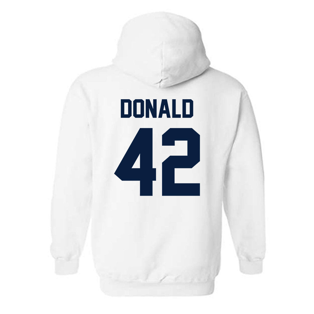 AU - NCAA Women's Basketball : Mia Donald - Classic Shersey Hooded Sweatshirt-1