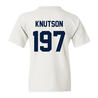 AU - NCAA Wrestling : Lane Knutson - Classic Shersey Youth T-Shirt-1