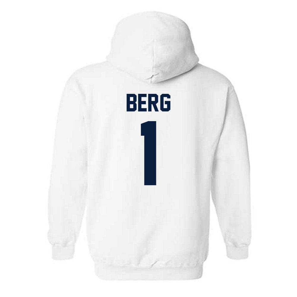 AU - NCAA Baseball : Troy Berg - Classic Shersey Hooded Sweatshirt-1