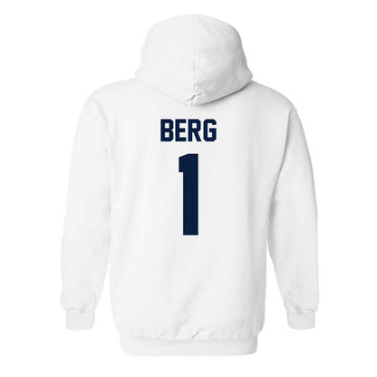 AU - NCAA Baseball : Troy Berg - Classic Shersey Hooded Sweatshirt-1