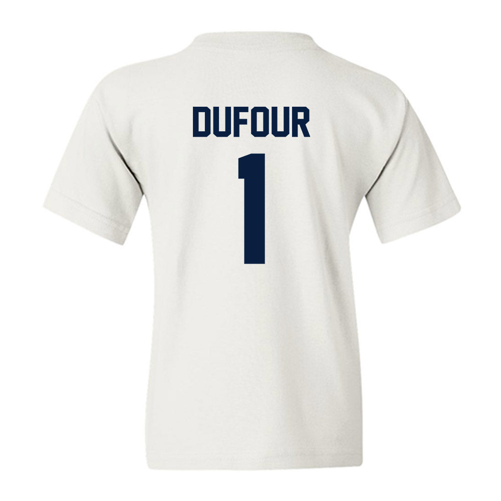 AU - NCAA Women's Tennis : Nicole Dufour - Classic Shersey Youth T-Shirt-1