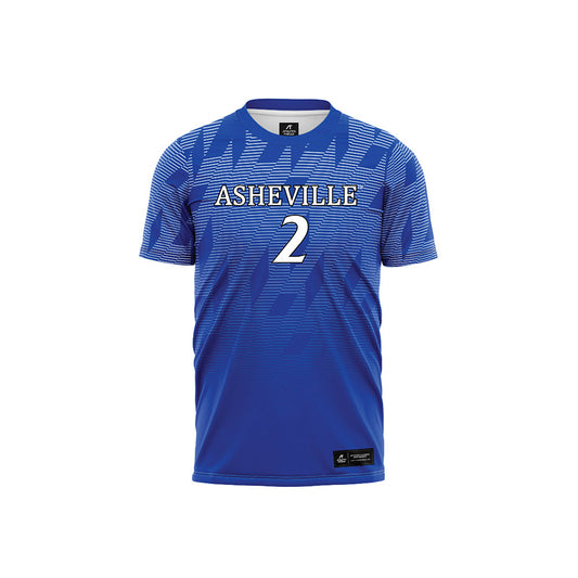 UNC Asheville - NCAA Women's Soccer : Campbell Stoll - Blue Volleyball Jersey-0