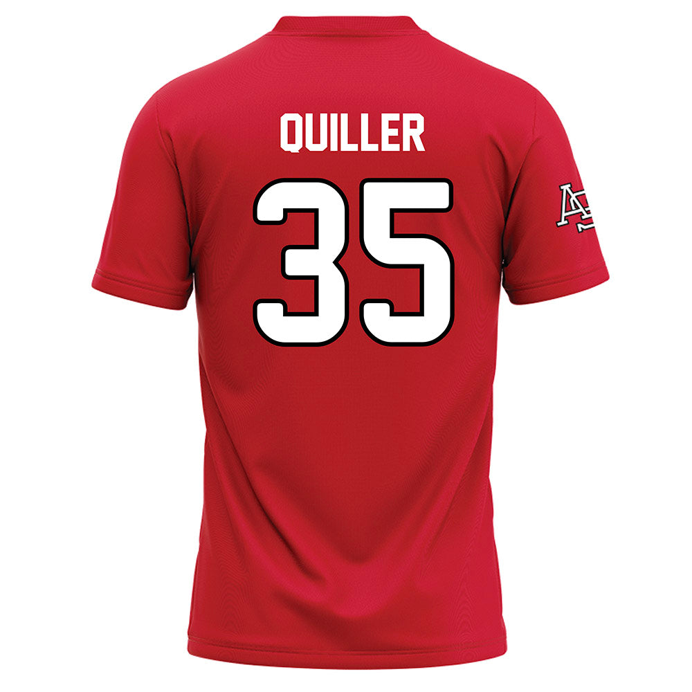 Arkansas State - NCAA Baseball : Ashton Quiller - Red Baseball Jersey