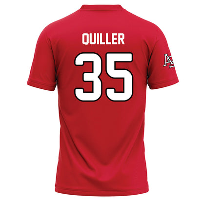 Arkansas State - NCAA Baseball : Ashton Quiller - Red Baseball Jersey