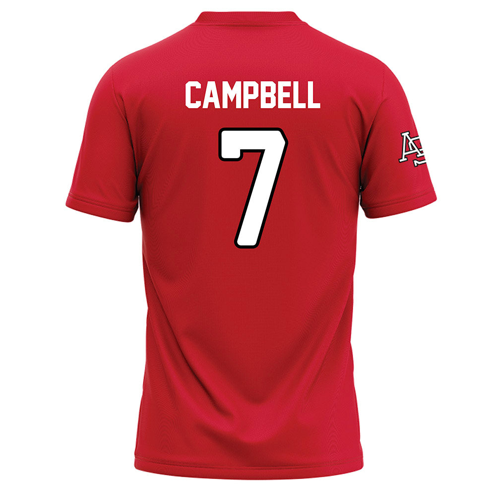 Arkansas State - NCAA Baseball : Cason Campbell - Red Baseball Jersey