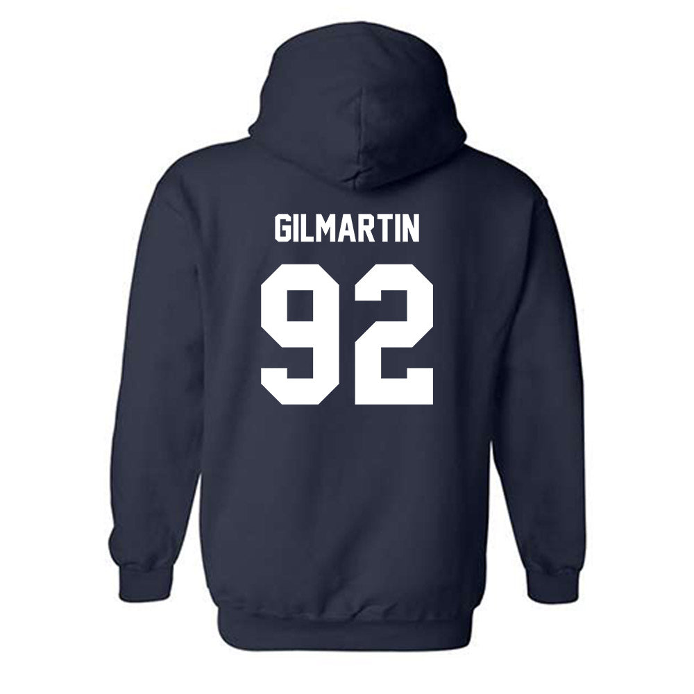 BU - NCAA Football : Graham Gilmartin - Classic Fashion Shersey Hooded Sweatshirt-1