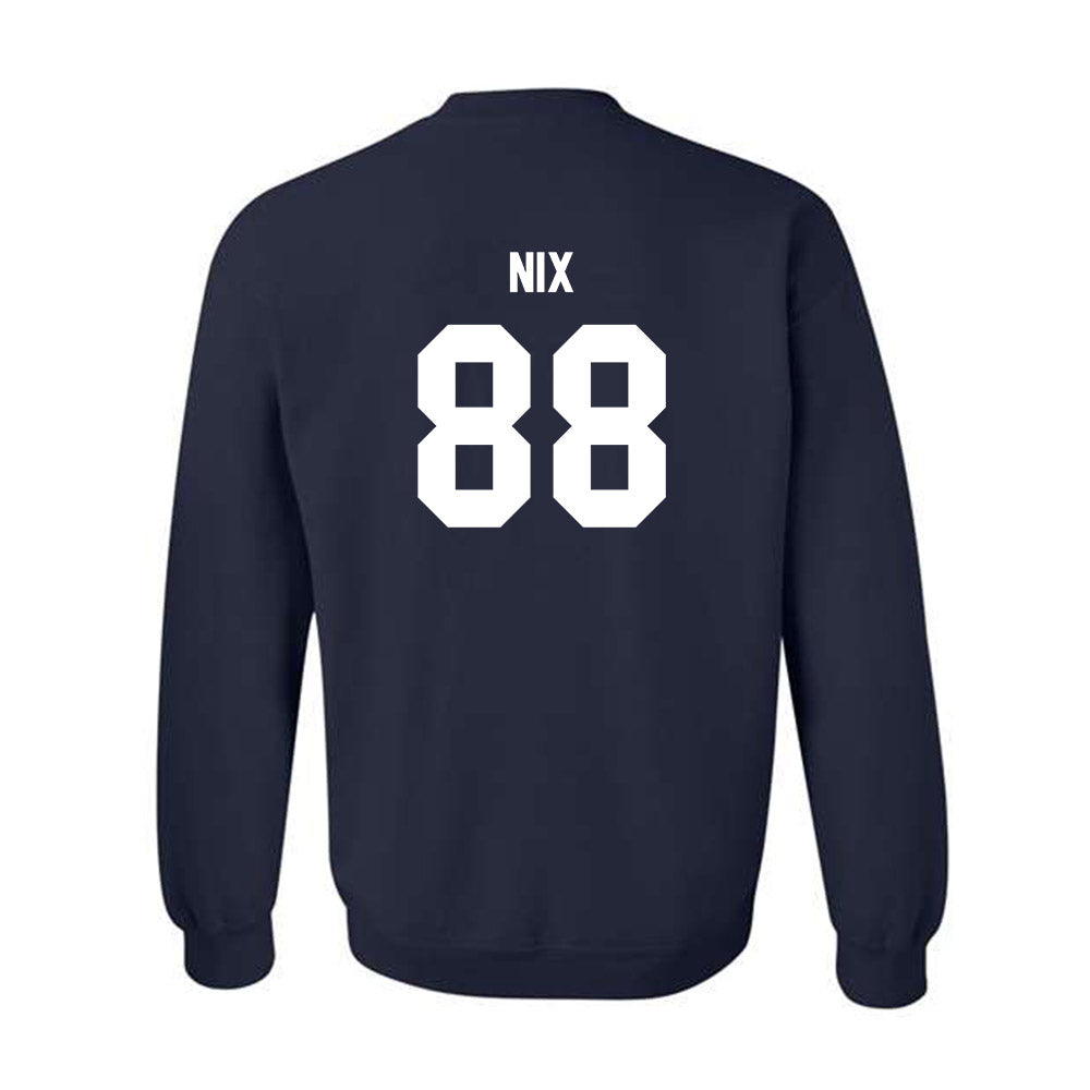 Butler - NCAA Football : Michael Nix - Classic Fashion Shersey Crewneck Sweatshirt-1