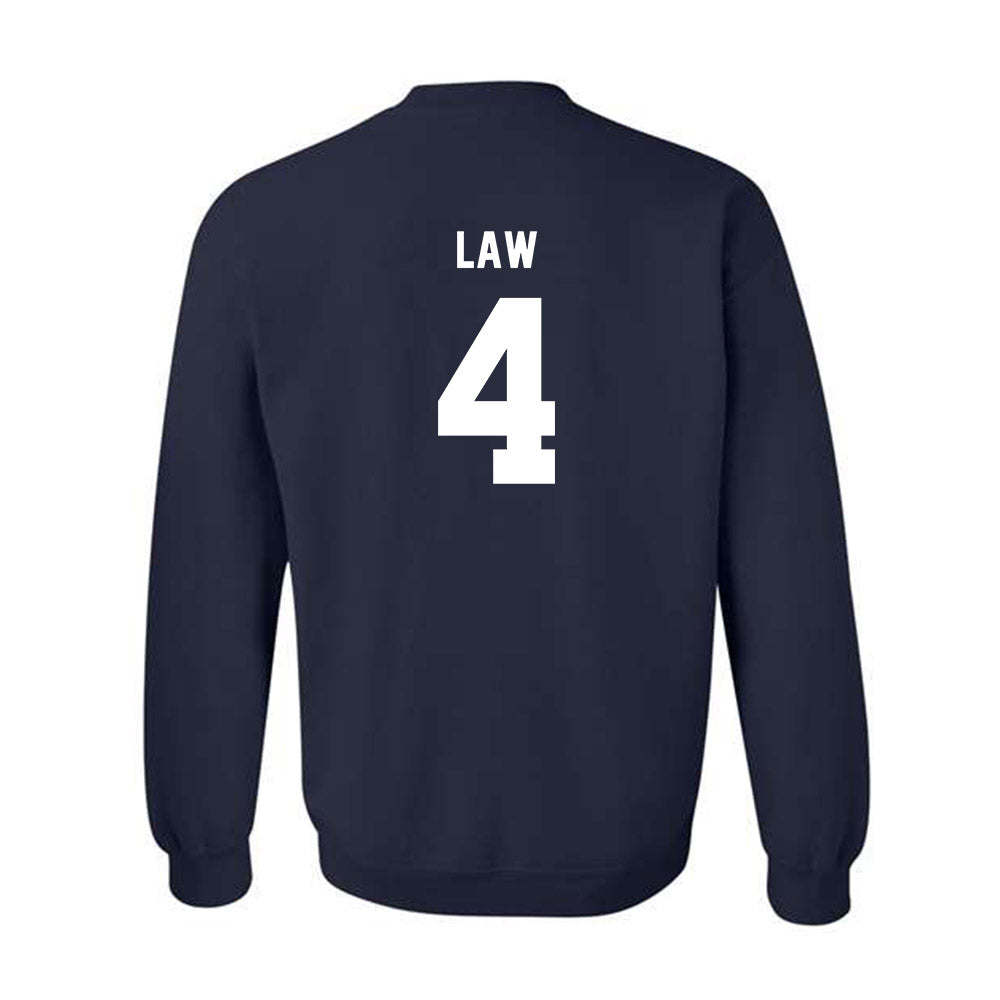 BU - NCAA Softball : Paxton Law - Classic Fashion Shersey Crewneck Sweatshirt-1