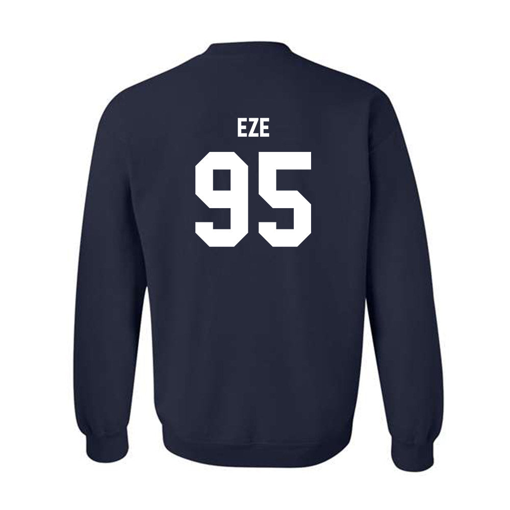 Butler - NCAA Football : Okemdi Eze - Classic Fashion Shersey Crewneck Sweatshirt-1