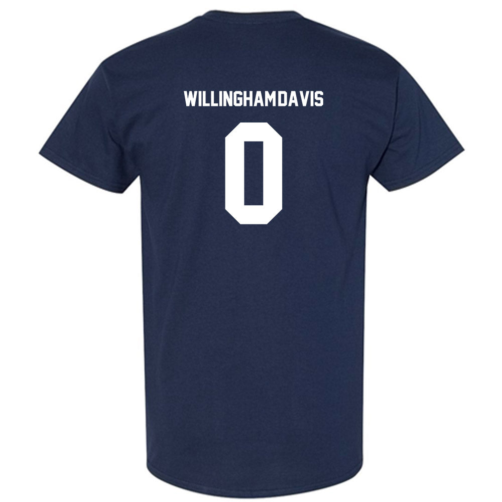 Butler - NCAA Football : Zac Willingham-Davis - Classic Fashion Shersey T-Shirt-1