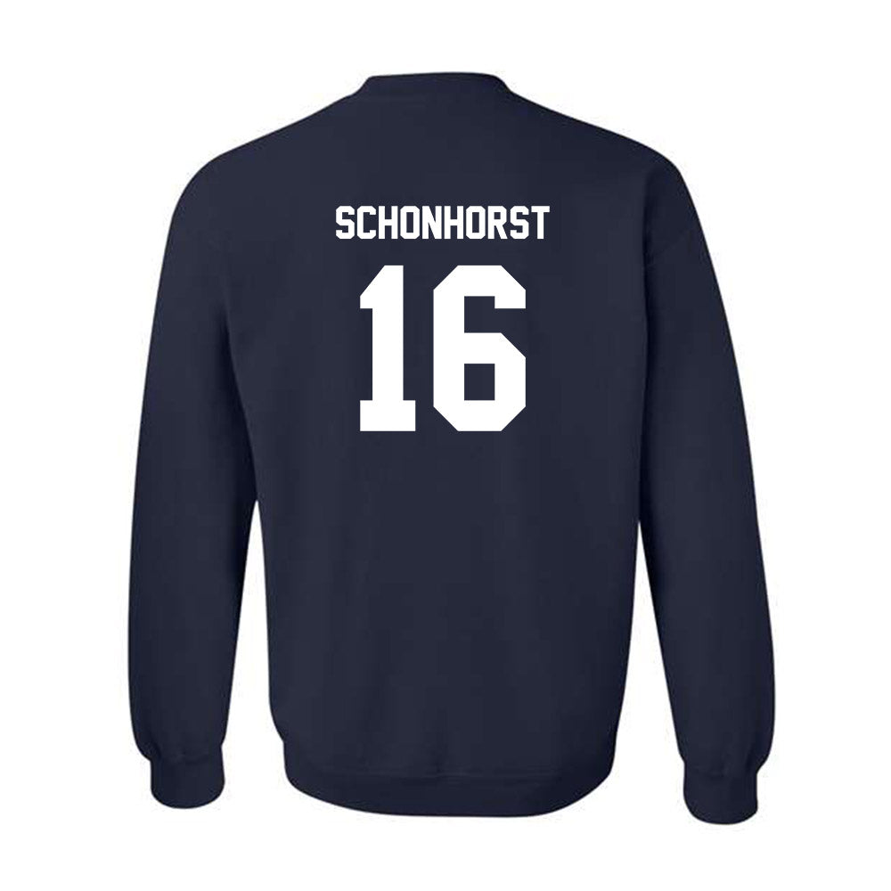 BU - NCAA Football : Blair Schonhorst - Classic Fashion Shersey Crewneck Sweatshirt-1