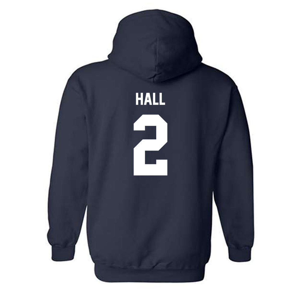 Butler - NCAA Women's Lacrosse : Chloe Hall - Classic Fashion Shersey Hooded Sweatshirt-1