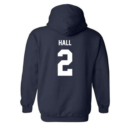 Butler - NCAA Women's Lacrosse : Chloe Hall - Classic Fashion Shersey Hooded Sweatshirt-1