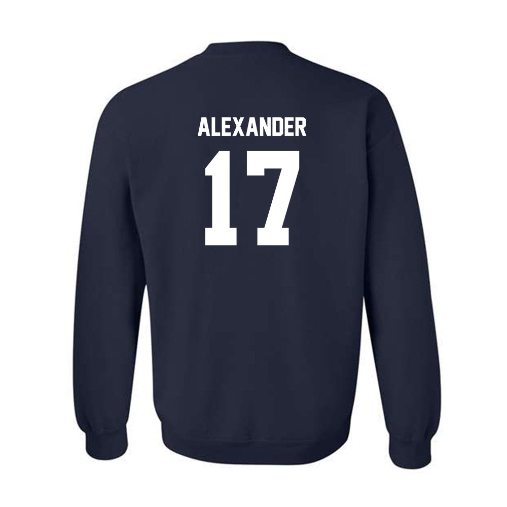 Butler - NCAA Softball : Makena Alexander - Classic Fashion Shersey Crewneck Sweatshirt