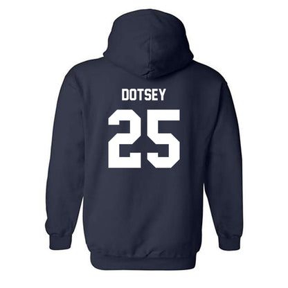 BU - NCAA Women's Basketball : Caroline Dotsey - Classic Fashion Shersey Hooded Sweatshirt-1