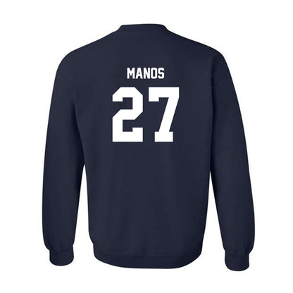 Butler - NCAA Baseball : JJ Manos - Classic Fashion Shersey Crewneck Sweatshirt-1
