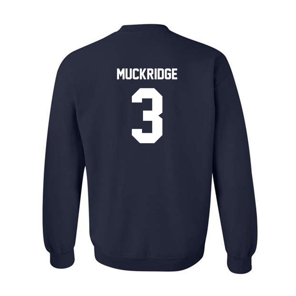 Butler - NCAA Men's Soccer : Evan Muckridge - Classic Fashion Shersey Crewneck Sweatshirt-1