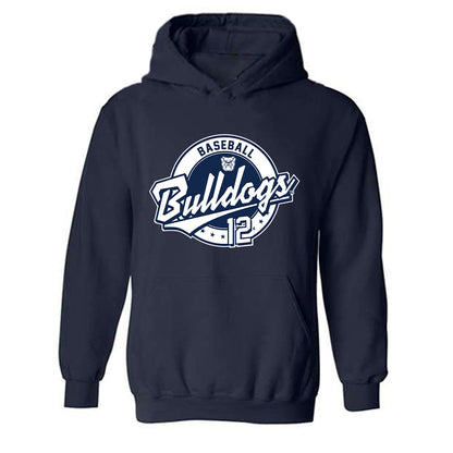 Butler - NCAA Baseball : Gunnar Duncan - Classic Fashion Shersey Hooded Sweatshirt-0