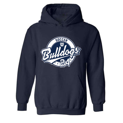 BU - NCAA Men's Soccer : Evan Muckridge - Classic Fashion Shersey Hooded Sweatshirt-0