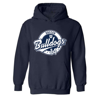 BU - NCAA Women's Soccer : Alyssa Carlson - Classic Fashion Shersey Hooded Sweatshirt-0