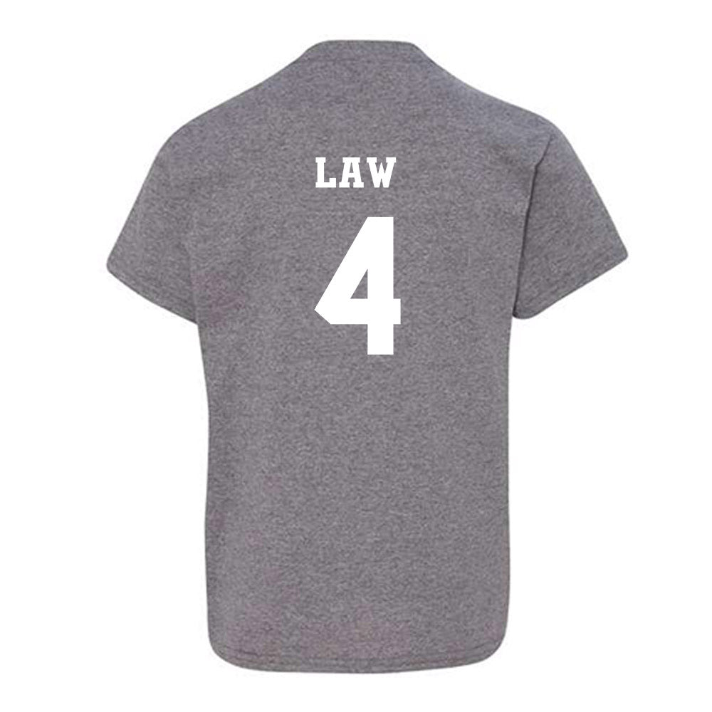 BU - NCAA Softball : Paxton Law - Classic Fashion Shersey Youth T-Shirt-1