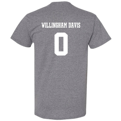 Butler - NCAA Football : Zac Willingham-Davis - Classic Fashion Shersey T-Shirt-1