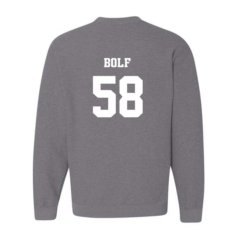 Butler - NCAA Football : Andy Bolf - Classic Fashion Shersey Crewneck Sweatshirt-1
