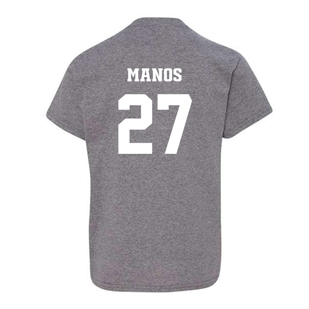 Butler - NCAA Baseball : JJ Manos - Classic Fashion Shersey Youth T-Shirt-1