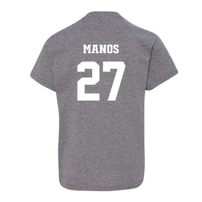 Butler - NCAA Baseball : JJ Manos - Classic Fashion Shersey Youth T-Shirt-1