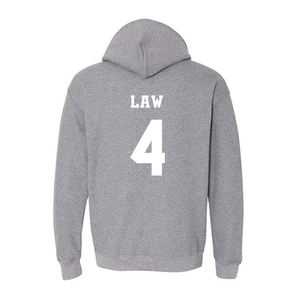 BU - NCAA Softball : Paxton Law - Classic Fashion Shersey Hooded Sweatshirt-1
