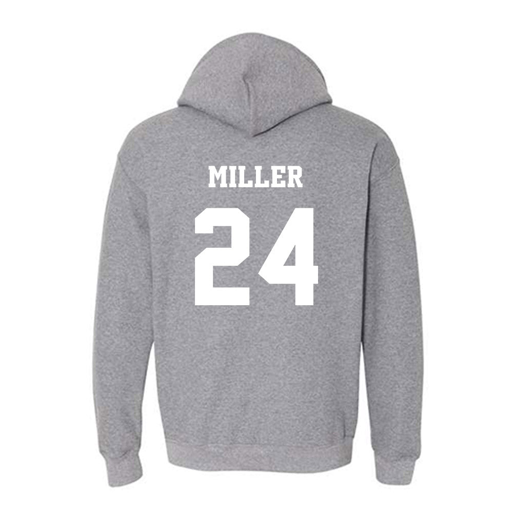 BU - NCAA Women's Basketball : Mallory Miller - Classic Fashion Shersey Hooded Sweatshirt-1