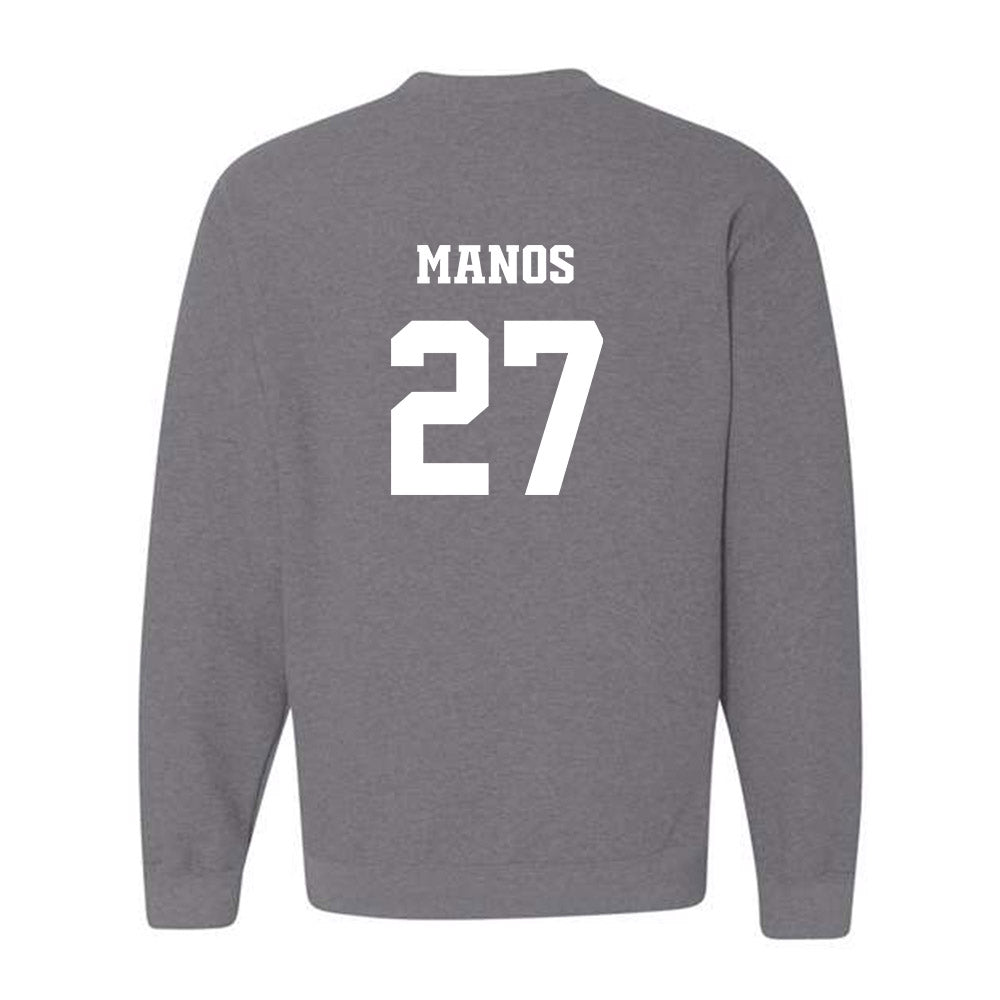 Butler - NCAA Baseball : JJ Manos - Classic Fashion Shersey Crewneck Sweatshirt-1