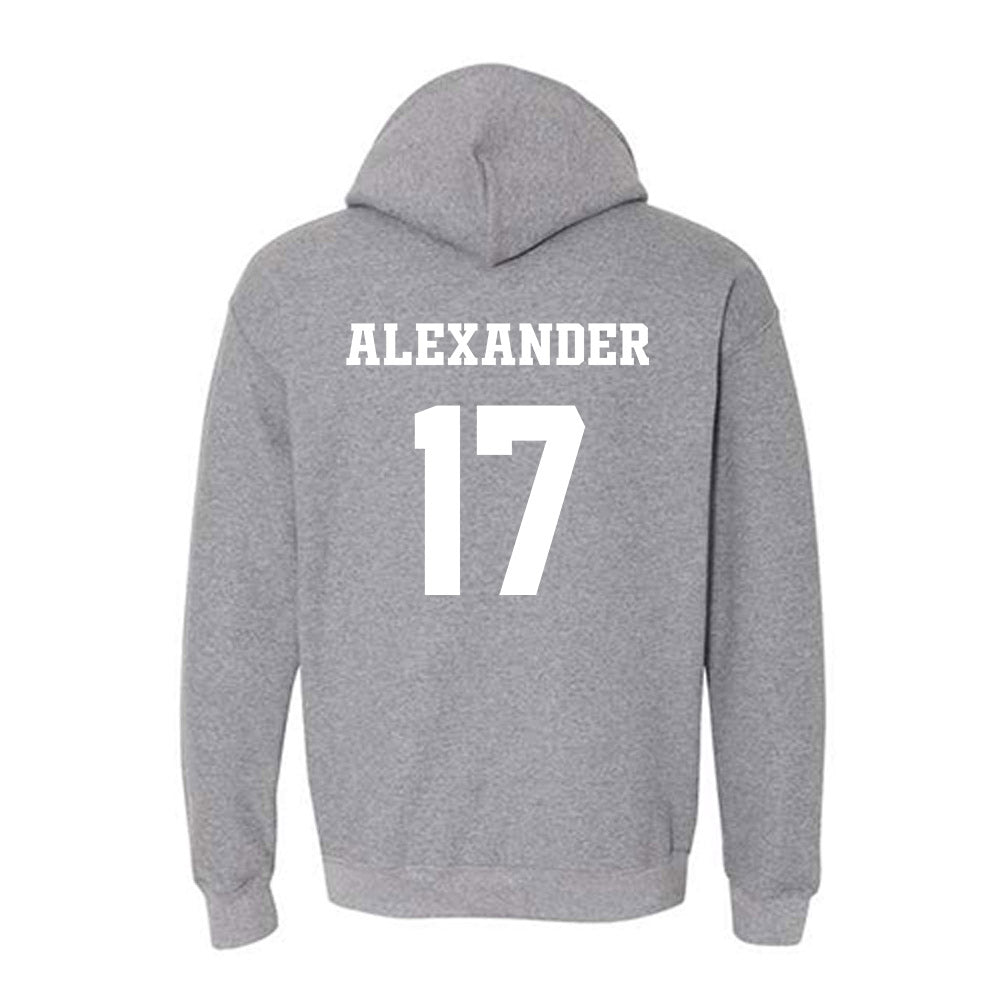 Butler - NCAA Softball : Makena Alexander - Classic Fashion Shersey Hooded Sweatshirt