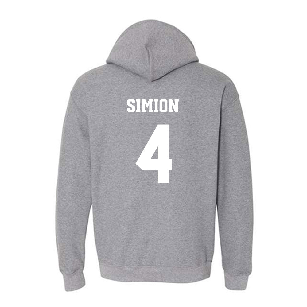 BU - NCAA Women's Soccer : Cecelia Simion - Classic Fashion Shersey Hooded Sweatshirt-1