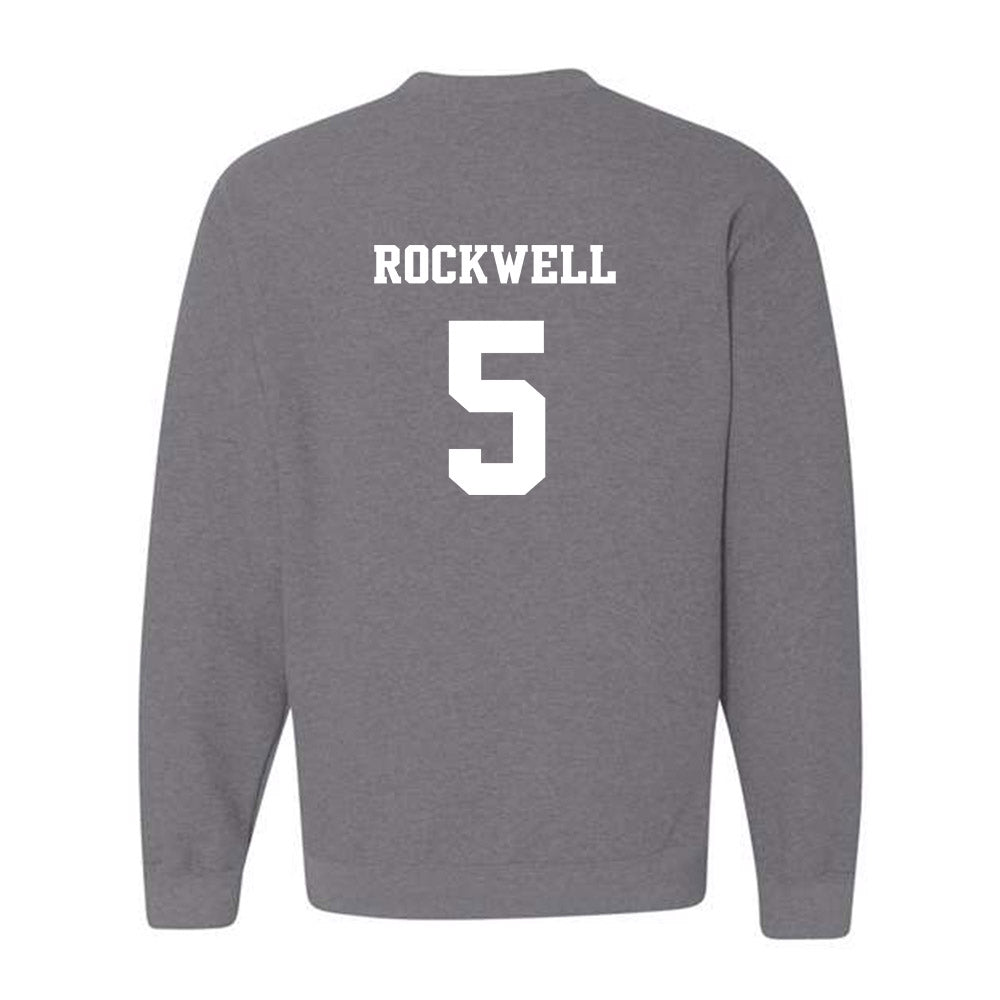 Butler - NCAA Women's Lacrosse : Isabella Rockwell - Classic Fashion Shersey Crewneck Sweatshirt-1