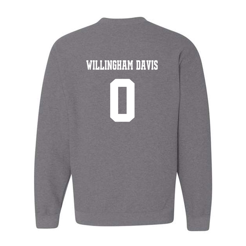 Butler - NCAA Football : Zac Willingham-Davis - Classic Fashion Shersey Crewneck Sweatshirt-1