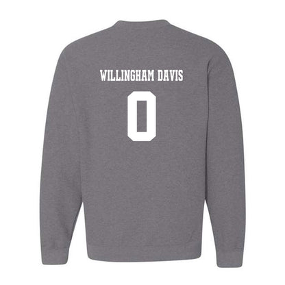 Butler - NCAA Football : Zac Willingham-Davis - Classic Fashion Shersey Crewneck Sweatshirt-1