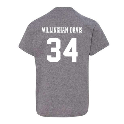BU - NCAA Football : Zac Willingham-Davis - Classic Fashion Shersey Youth T-Shirt-1