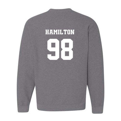 Butler - NCAA Football : Saladin Hamilton - Classic Fashion Shersey Crewneck Sweatshirt-1