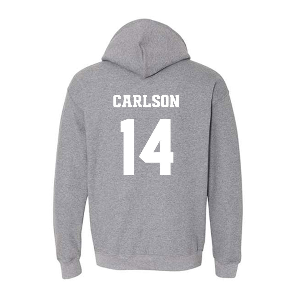 BU - NCAA Women's Soccer : Alyssa Carlson - Classic Fashion Shersey Hooded Sweatshirt-1