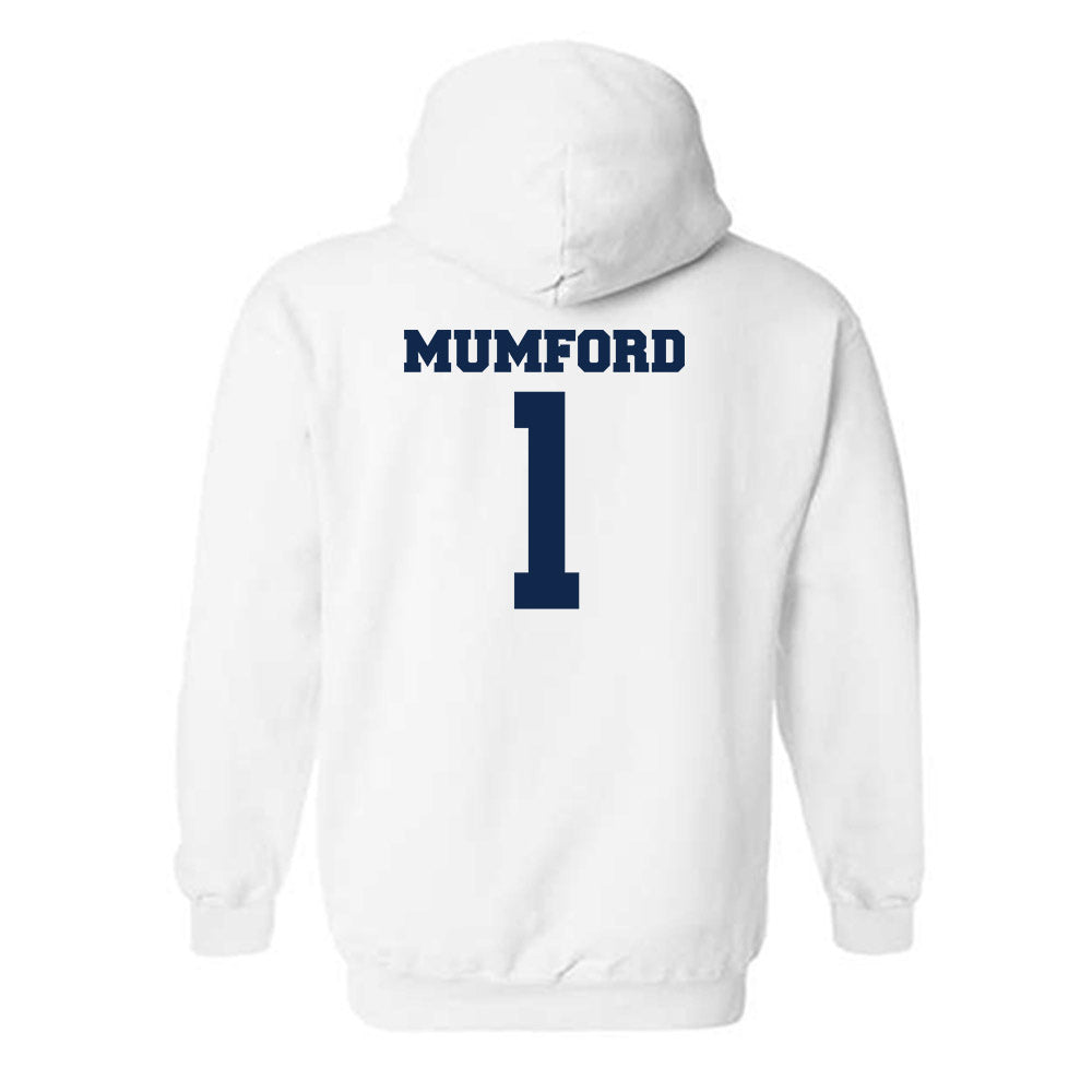Butler - NCAA Women's Soccer : Alexi Mumford - Classic Fashion Shersey Hooded Sweatshirt-1
