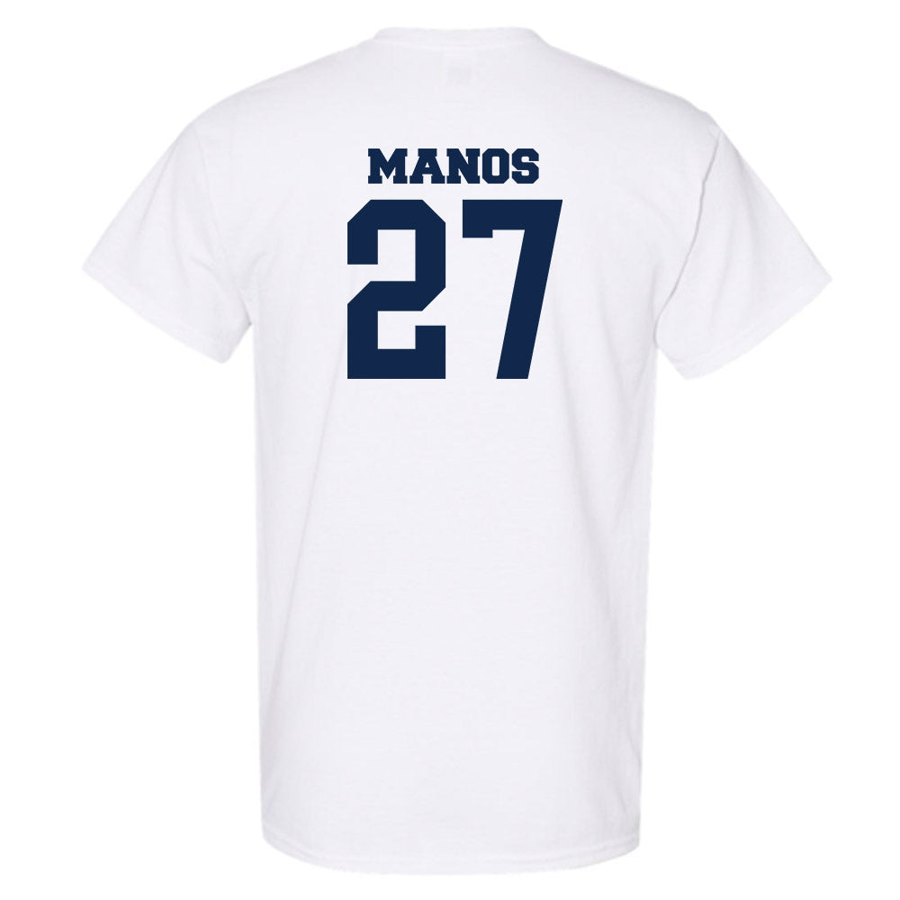 Butler - NCAA Baseball : JJ Manos - Classic Fashion Shersey T-Shirt-1