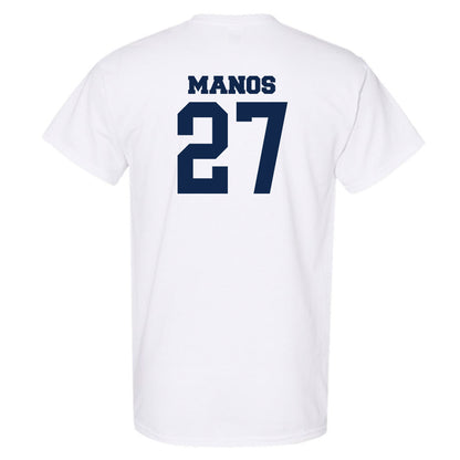 Butler - NCAA Baseball : JJ Manos - Classic Fashion Shersey T-Shirt-1