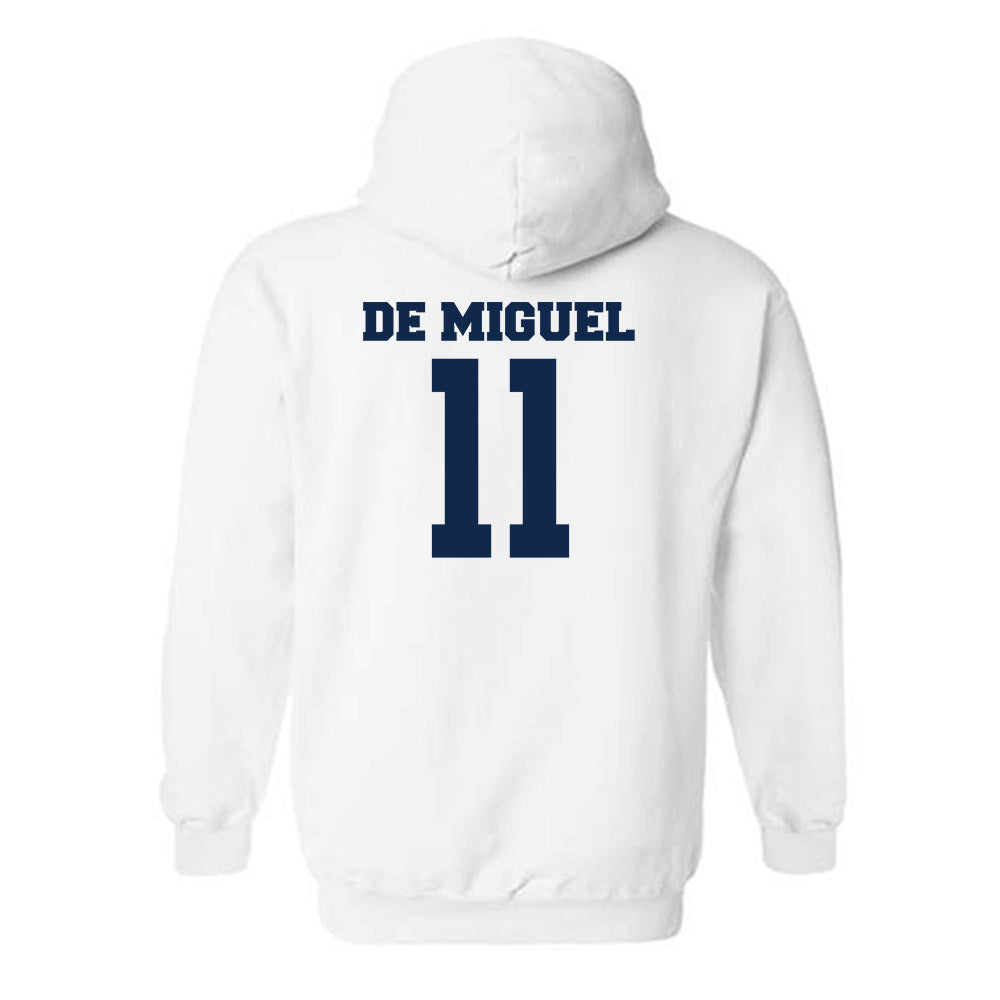 Butler - NCAA Men's Soccer : Nacho De Miguel - Classic Fashion Shersey Hooded Sweatshirt-1