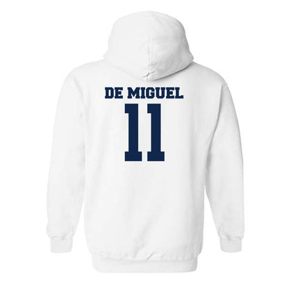 Butler - NCAA Men's Soccer : Nacho De Miguel - Classic Fashion Shersey Hooded Sweatshirt-1